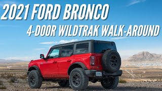 2021 Ford Bronco WildTrak WalkAround  Bronco Nation [upl. by Ellehcal718]