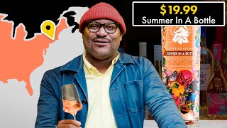 Sommelier Tries 20 Rosé Wines Under 20  World Of Wine  Bon Appétit [upl. by Yma312]