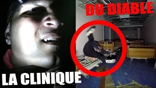 DANS LA CLINIQUE DU DIABLE feat McSkyz Chasseur de Fantômes Explorations Nocturnes Urbex Hanté [upl. by Eimilb]