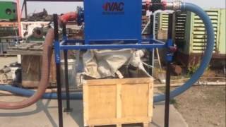 IVAC Industrial Vacuum Pumping Sandblast Sand or Media [upl. by Anha]