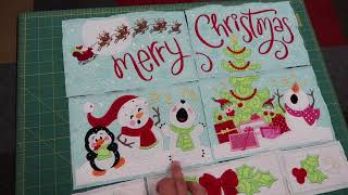 How to Make a Christmas Advent Calendar on Your Embroidery Machine [upl. by Butta]