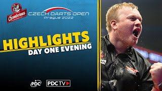 PASSION IN PRAGUE  Day One Evening Highlights  2022 Czech Darts Open [upl. by Edda366]