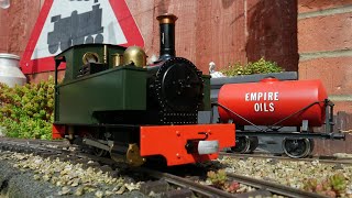 Belfast Sink Planter and an afternoon Steaming the Accucraft Caradoc [upl. by Maison251]