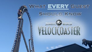 VELOCICOASTER  What EVERY Guest Should Know [upl. by Enehs]