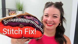 Stich Fix Unboxing August 2024 A 55 [upl. by Maice689]