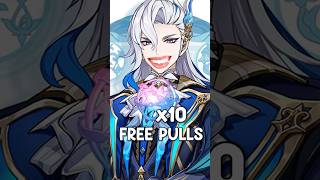 FREE 10 PULLS for the DUMBEST REASON in Genshin Impact [upl. by Shipley977]