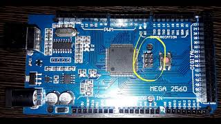 Прошивка загрузчика Arduino Mega2560 через UNO [upl. by Grizelda239]