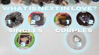 🩵 WHAT IS NEXT IN LOVE Singles AND Couples 🦋 Pick A Card 🐠 Tarot Reading [upl. by Kere]