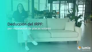 Deducción del IRPF por instalación de placas solares [upl. by Olim]