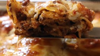 The BEST Lasagna Recipe Ever Subscribe For More Recipe Videos 😍 [upl. by Crowns]