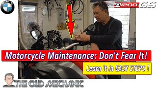 BMW R1200GS Brake Fluid Change [upl. by Eatnhoj]