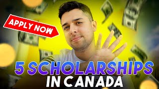 5 SCHOLARSHIPS in Canada for International Students MBA [upl. by Viafore]