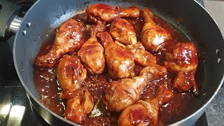 Chicken Adobo  Easy Chicken Drumstick Adobo  Adobong Manok [upl. by Nnahtur]