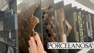 PORCELANOSA MOSAIC BACKSPLASH DECORATIVE TILES [upl. by Tirrell393]