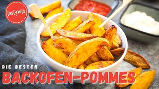 Die besten Pommes im Backofen  kennst Du DIESEN Trick 🍟 [upl. by Yesnek]