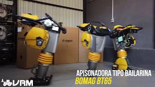 APISONADOR TIPO BAILARINA BOMAG BT65 [upl. by Eerot557]