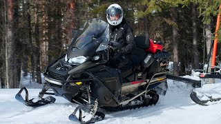 Oktan testar SkiDoo Expedition SE och Lynx 59 Ranger  David VS Goliat [upl. by Nylirehc]