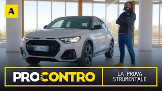 Audi A1 allstreet la RIMPIANGEREMO  PROVA STRUMENTALE  PRO e CONTRO [upl. by Mailliwnhoj]