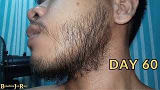 DAY 60  KIRKLAND MINOXIDIL BEARD JOURNEY [upl. by Lramaj]