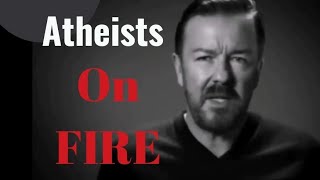 Atheists on God and Religion Gervais Dawkins misguiding you [upl. by Regdirb]