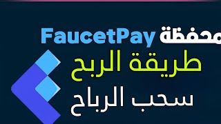 شرح محفظة faucetpay بالتفصيل مع طرق الربح منها 2024 [upl. by Nyrek]