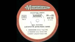 Lafayette AfroRock Band quotVoodounonquot 1974 Musidisc [upl. by Aikit]