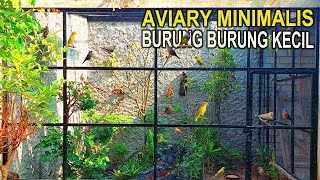 MEMBUAT AVIARY MINIMALIS 3m x 3m x 3m [upl. by Eedeed251]