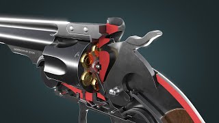 How a Schofield Revolver Works [upl. by Tija567]