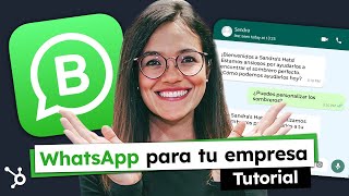 Cómo utilizar WhatsApp Business para tu negocio Paso a Paso [upl. by Adnahsor48]