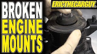 Finding and Fixing Broken Engine Mounts [upl. by Aural32]