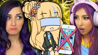 Allergic to ALL ELECTRONIC DEVICES  Weird Gacha Life Story Reaction w Yammy [upl. by Notnel]