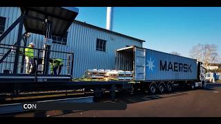 Container unloading system [upl. by Mccullough]