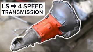 How To Connect a LSx Series V8 to older GM 4 Speed Manual Transmission [upl. by Martz573]