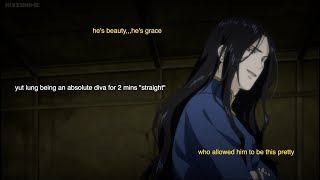 banana fish  yut lung being an absolute diva for 2 minutes straight [upl. by Akers]