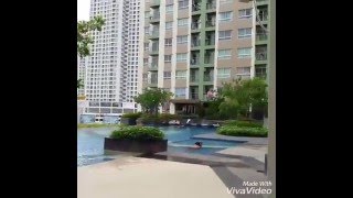 Lumpini Park Rama 9  Ratchada RCA  Fitness amp Swimming pool [upl. by Yeclek693]