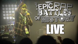 Einstein vs Stephen Hawking Live ft VideoGameRapBattles [upl. by Milissa]