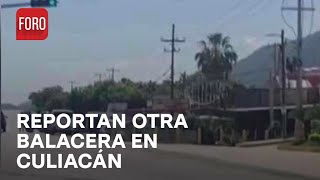 Se registra nueva Balacera en Culiacán Sinaloa  Las Noticias [upl. by Eineeuq]