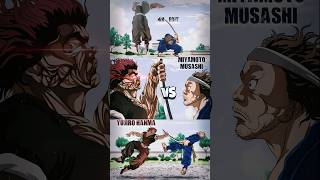 Yujiro Hanma👹 vs Miyamoto Musashi🥶 Baki Dou  New Season  baki yujirohanma shorts [upl. by Eph]