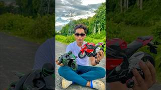 TOP MODEL S1000 BIKE VS RC MBW BIKE UNBOXINGshorts unboxing bike bmw [upl. by Adai84]