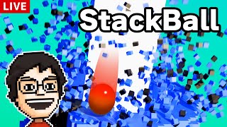 【StackBall】ポコポコ音が気持ちいい爽快なゲームでハイスコアを狙う！ [upl. by Ahiel619]