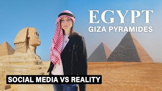 IS EGYPT OVERRATED  First Impressions of Pyramids and Sphinx in Giza [upl. by Accever820]