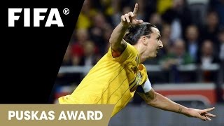 Zlatan Ibrahimović Bicycle Kick Goal  FIFA Puskas Award 2013 WINNER [upl. by Ojimmas27]