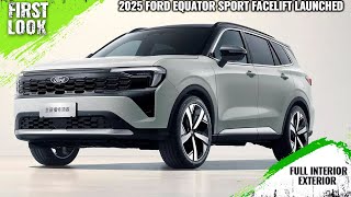 2025 Ford Equator Sport Facelift SUV Launched In China  First Look  Full Interior Exterior [upl. by Nohtan423]