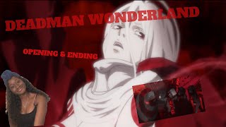 DEADMAN WONDERLAND OPENING amp ENDING  LIVE REACTION [upl. by Earle]