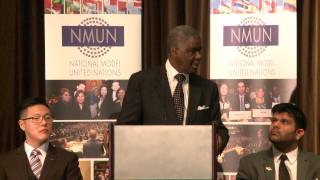 NMUN•NY 2015 Conference A Keynote [upl. by Bergstrom614]