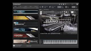 Piano Reverse Oceans Hillsong  para Kontakt By AllanVstanley [upl. by Balcer]