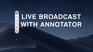 Live Broadcast with Annotator [upl. by Veator291]