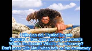 Maui quotYoure Welcomequot with Lyrics [upl. by Andras783]