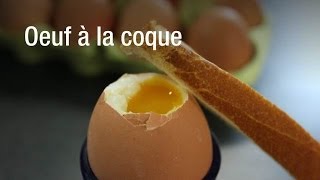 Cuisson de lœuf à la coque [upl. by Cioban]