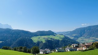 Italy Ortisei sightseeing on bus [upl. by Ontine]